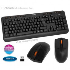 Frisby FK-W92QU Kablosuz Klavye Mouse Seti 