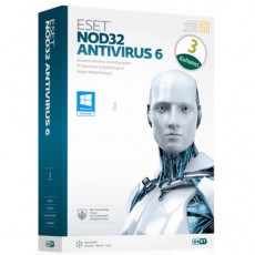 NOD32 ESET Antivirus V6.0 Kutu-3 Kullanıcı 