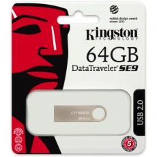 Kingston 64 GB USB 2.0 Memory DTSE9H/64GB
