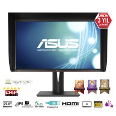 ASUS PA279Q LED 2MS SIYAH DVI HDMI DP Monitör