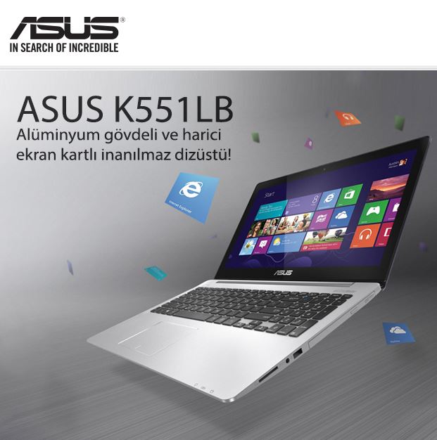 Asus K551LB XX213D Notebook