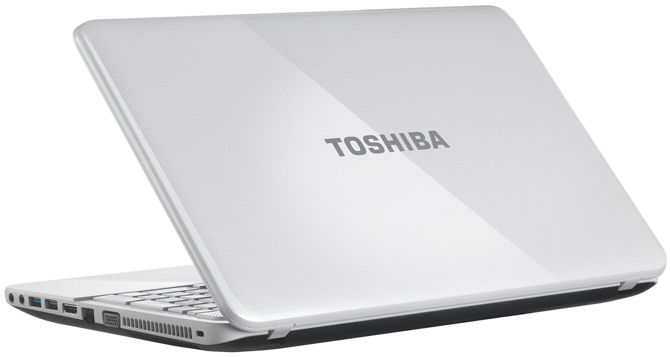 Toshiba beyaz notebook